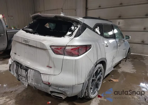 2020 Chevrolet Blazer Awd Rs из США, поврежденный, VIN 3GNKBKRS9LS598239